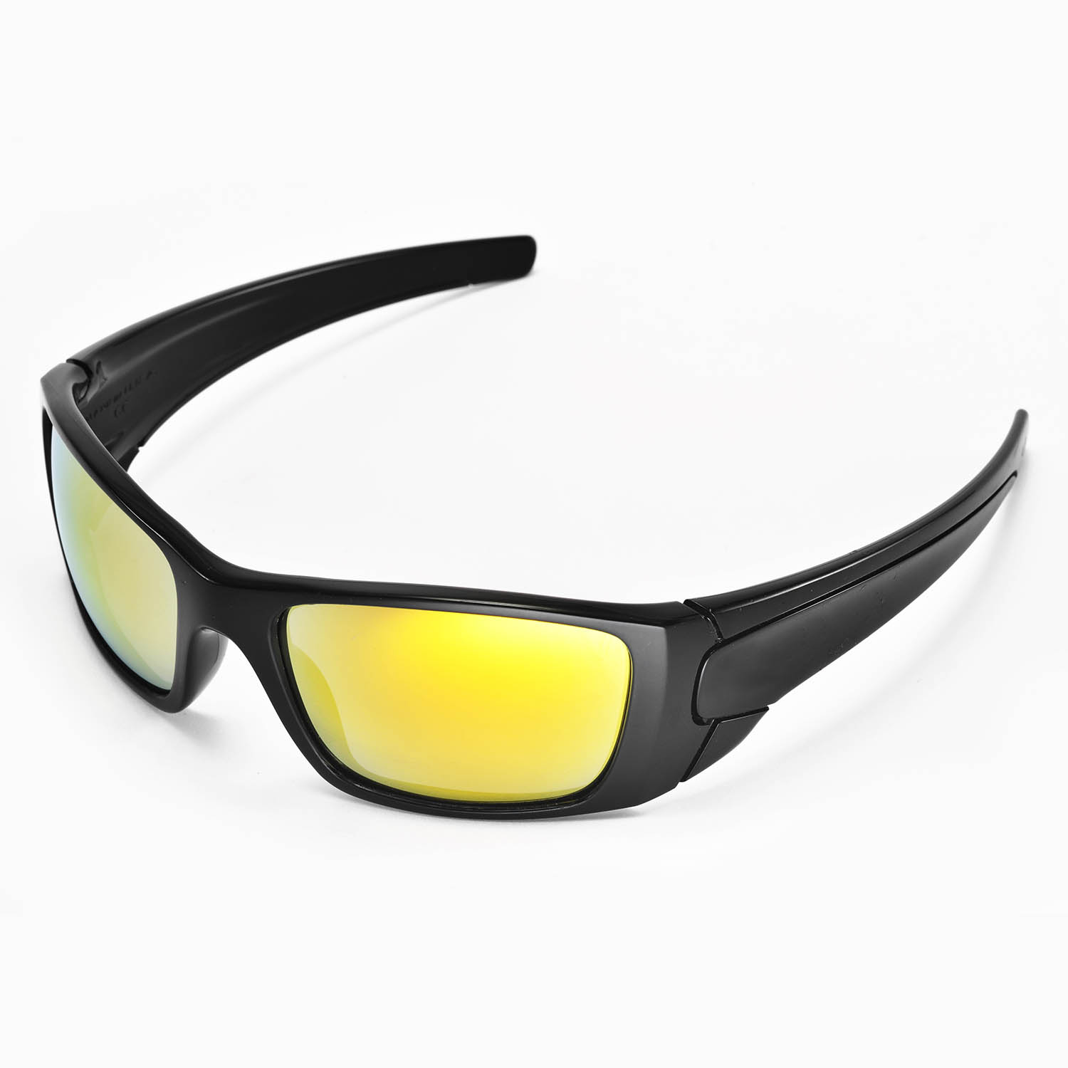 New WL Polarized 24K Gold Replacement Lenses For Oakley Fuel Cell